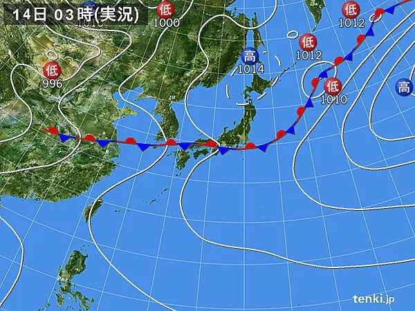 ロピア 爆買い 過去の実況天気図(2024年07月14日) - 日本気象協会 tenki.jp 和書