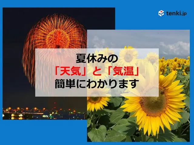 夏休みの日記 天気を書き忘れたあなたへ 救済策です Tenki Jpサプリ 19年08月30日 日本気象協会 Tenki Jp