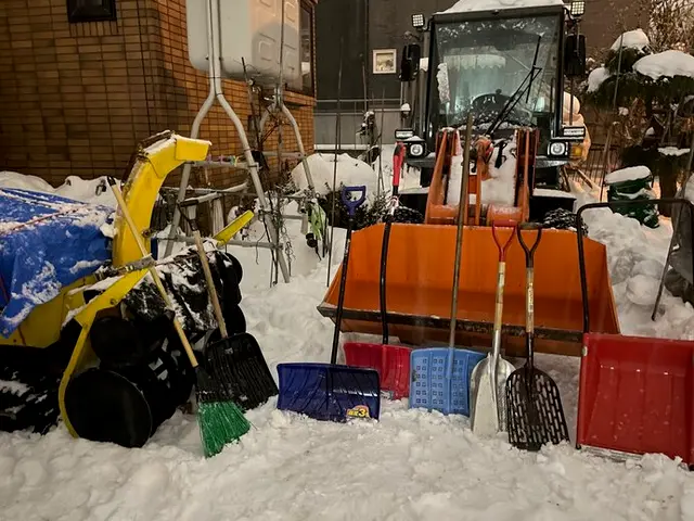 除雪機 除雪ドーザー 長野市 貧しかっ